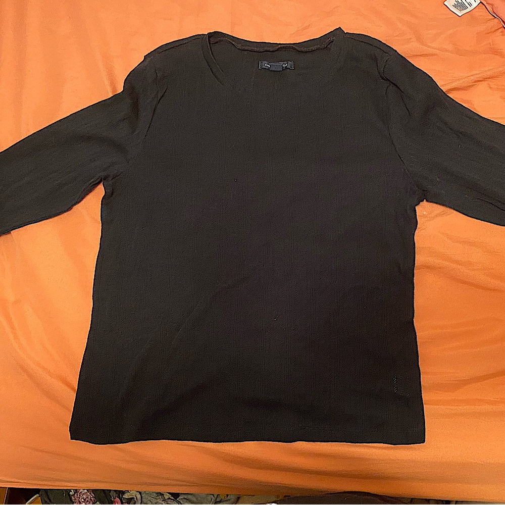 American Eagle XL Navy Blue Long Sleeve shirt